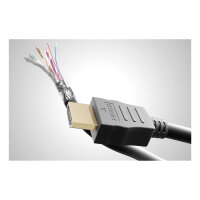 Goobay High Speed HDMI Kabel mit Ethernet, 2m, 4K@60Hz, 18Gbit/s