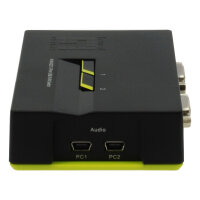 KVM Switch USB 2x Level One Audio