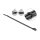 Delock Kabelbinder mit flachem Kopf L 370 x B 7,6 mm 100 Stück schwarz
