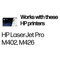 HP Toner 26A CF226A Schwarz bis zu 3.100 Seiten ISO/IEC 19752