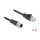 Delock M12 Kabel D-kodiert 4 Pin Stecker zu RJ45 Stecker PVC 5 m