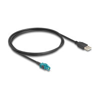 Delock Kabel HSD Z Buchse zu USB 2.0 Typ-A Stecker 1 m