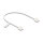 Delock RJ45 Netzwerkkabel Cat.6 UTP Ultra Slim 0,3 m weiß mit kurzen Steckern
