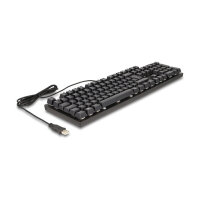 Delock Mechanische USB Gaming Tastatur kabelgebunden 1,6...