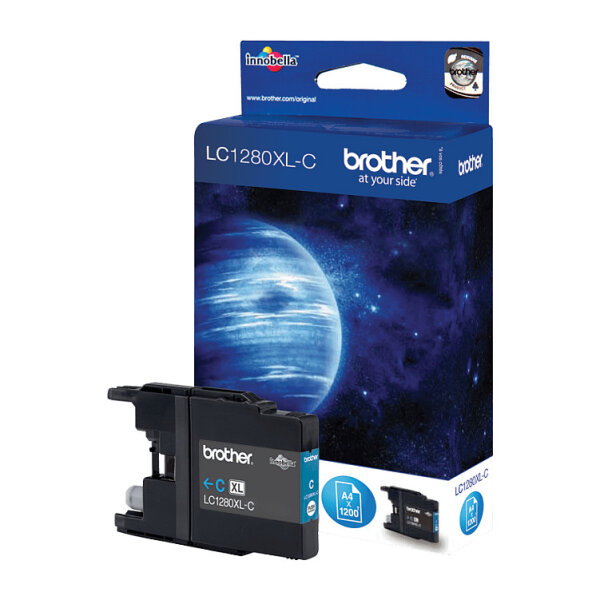 Brother Tinte LC-1280XLC cyan