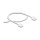 Delock RJ45 Netzwerkkabel Cat.6 UTP Ultra Slim 0,5 m weiß mit kurzen Steckern