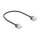 Delock RJ45 Netzwerkkabel Cat.6 UTP Ultra Slim 0,3 m schwarz mit kurzen Steckern
