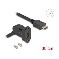 Delock Keystone Modul HDMI Einbaubuchse 45° gewinkelt...