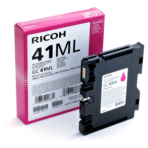 Ricoh Tinte 405767 magenta GC41ML