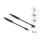 Delock Aktives USB 10 Gbps Kabel USB Type-C™ Stecker zu Stecker gewinkelt links / rechts 5 m 8K PD 60 W mit E-Marker