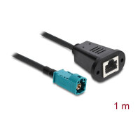 Delock Kabel HSD Z Stecker zu RJ45 Buchse 1 m