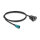 Delock Kabel HSD Z Stecker zu RJ45 Buchse 1 m
