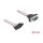 Delock Flachbandkabel RS-232 mit 9 x Pfostenbuchse zu D-Sub 9 Pin Stecker mit Muttern 30 cm