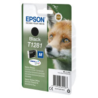 Epson Tinte T1281 C13T12814012 Schwarz bis zu 170 Seiten