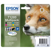 Epson Tinte T1281 C13T12814012 Schwarz bis zu 170 Seiten