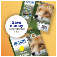 Epson Tinte T1281 C13T12814012 Schwarz bis zu 170 Seiten