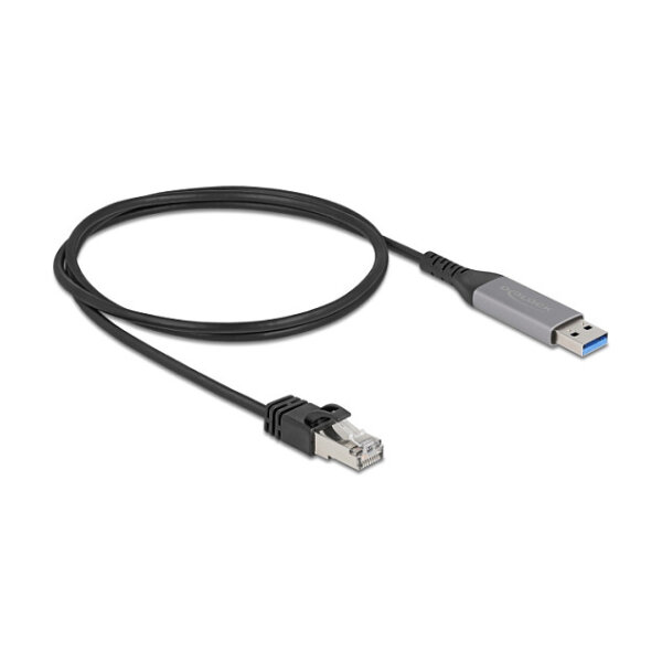 Delock USB LAN Kabel USB Typ-A zu RJ45 Gigabit Ethernet 1 m
