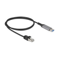 Delock USB LAN Kabel USB Typ-A zu RJ45 Gigabit Ethernet 1 m