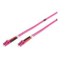 DIGITUS LWL Patchkabel LC -> LC 5.00m Multimode Duplex...