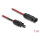 Delock DL4 Solar Kabel 4 mm² Stecker zu Buchse 1 m rot