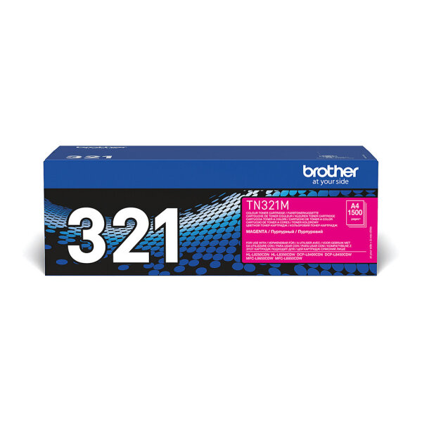 Brother Toner TN-321M Magenta 1.500 Seiten nach ISO 19798