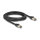 Delock RJ45 Netzwerkkabel Cat.6A U/FTP ultra flexibel mit innerem Metallmantel 3 m schwarz