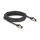 Delock RJ45 Netzwerkkabel Cat.6A Stecker zu Stecker S/FTP schwarz 5 m mit Cat.7 Rohkabel Industrie und Outdoor tauglich