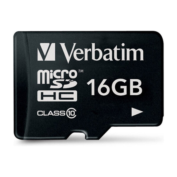 CARD 16GB Verbatim Premium MicroHC 80MB/s