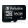 CARD 16GB Verbatim Premium MicroHC 80MB/s