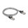 Delock RJ45 Netzwerkkabel Cat.6A Stecker zu Stecker S/FTP schwarz 2 m mit Cat.7 Rohkabel Industrie und Outdoor tauglich