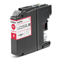 Brother Tinte LC-225XL-M Magenta bis zu 1.200 Seiten nach...