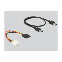Delock Riser Karte PCI Express x1 > x16 mit 60 cm USB...