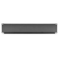 DIGITUS Abdeckplatte 2HE Blindabdeckung 483mm schwarz