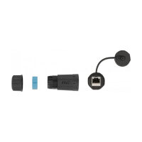 Delock Kabelverbinder RJ45 Buchse zu RJ45 Buchse Cat.6A mit Gehäuse und Verschlusskappe wasserfest