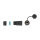 Delock Kabelverbinder RJ45 Buchse zu RJ45 Buchse Cat.6A mit Gehäuse und Verschlusskappe wasserfest
