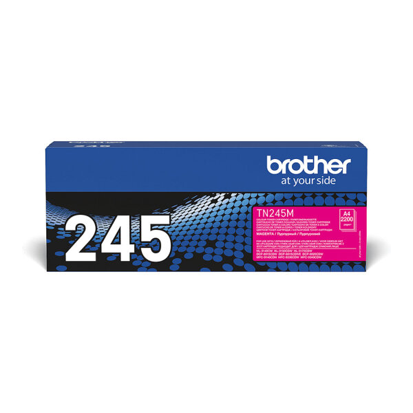 Brother Toner TN-245M Magenta bis zu 2.200 Seiten nach ISO/IEC 19798