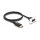 Delock Easy 45 DisplayPort 8K 30 Hz Modul mit Kabelpeitsche, 22,5 x 45 mm
