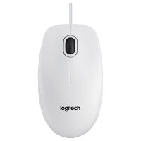 Logitech B100 optical USB white OEM