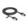 Delock RJ45 Flachband Patchkabel Stecker zu Stecker Cat.8.1 flexibel 2 m schwarz