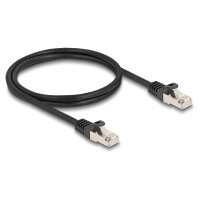 Delock Kabel RJ50 Stecker zu RJ50 Stecker F/UTP 1 m schwarz
