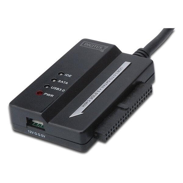 DIGITUS HDD-Adapterkabel USB3.0 -> SATAII + 3.5" IDE