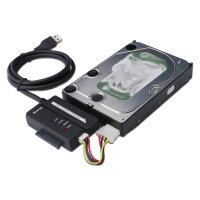 DIGITUS HDD-Adapterkabel USB3.0 -> SATAII + 3.5" IDE