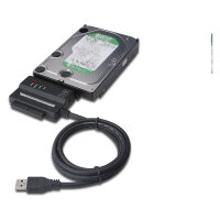 DIGITUS HDD-Adapterkabel USB3.0 -> SATAII + 3.5" IDE