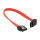 Delock SATA 6 Gb/s Kabel gerade auf oben gewinkelt 20 cm rot
