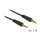 Delock Klinkenkabel 3,5 mm 5 Pin Stecker zu Stecker 1 m schwarz
