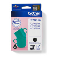 Brother Tinte LC-227XL-BK Schwarz bis zu 1.200 Seiten...