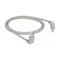 Delock Netzwerkkabel RJ45 Cat.6A S/FTP oben / unten gewinkelt 1 m