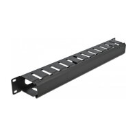 Delock 19? Kabelmanagement Rangierpanel mit 2...