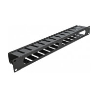 Delock 19? Kabelmanagement Rangierpanel mit 2...