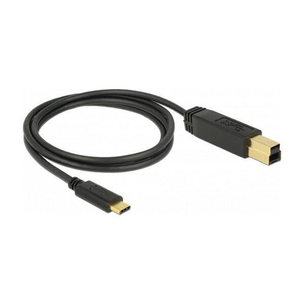 Delock USB 10 Gbps Kabel USB Type-C™ zu Typ-B 1 m